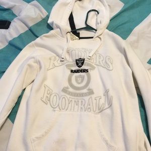 Women’s large raiders hoodie